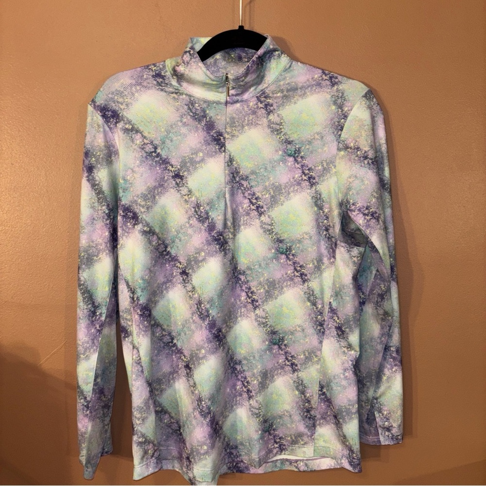 WOMEN'S EP NEW YORK PULLOVER SZ MEDIUM MULTICOLORED